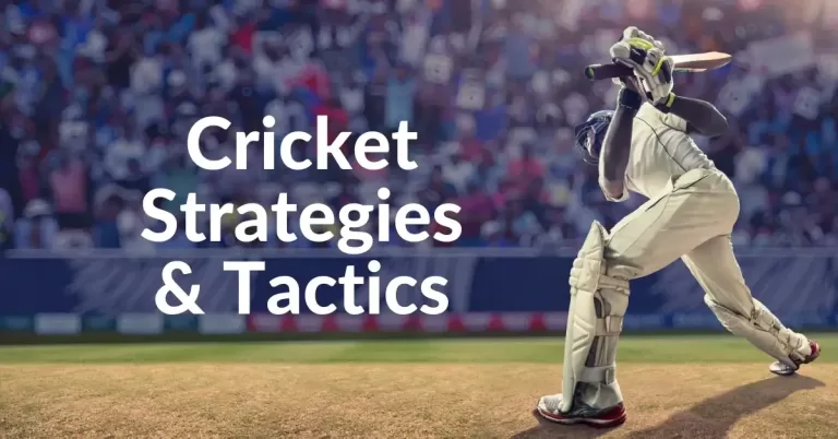 Cricket Strategies And Tactics