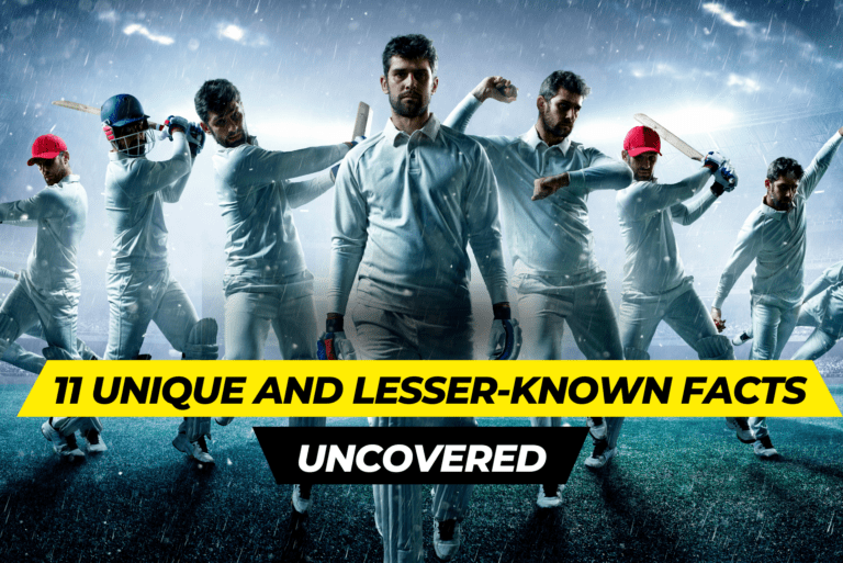 11 Unique and Lesser-Known Cricket Facts Uncovered