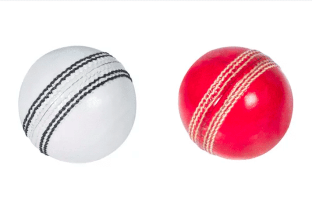 White Ball and Red Ball Cricket