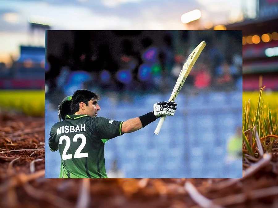 Misbah-ul-Haq from Pakistan